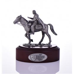 The Circuit Riders Club, Pewter Sculpture of
