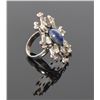Image 2 : Persian Lapis Lazuli Starburst Ring With Whit