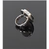 Image 2 : Designer ALXN Sterling Silver Ring With Repur