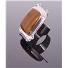 Image 4 : Vintage Tiger's Eye Sterling Silver Ring.  Es