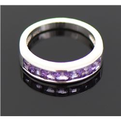 Vintage Amethyst Sterling Silver Ring. Ring S