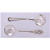 Image 1 : Two Vintage Sterling Silver Spoons. Weight 1.