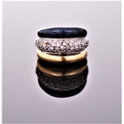 Italian 18k Gold Plate Over Sterling Silver R