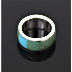 Vintage Southwestern Navajo Signed PB Sterlin