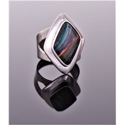Jay King DTR, Multi Colored Rainbow Stone Ste