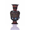 Image 2 : Tibetan Vase Decorated/Inlaid With Turquoise,