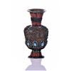 Image 7 : Tibetan Vase Decorated/Inlaid With Turquoise,