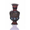 Image 8 : Tibetan Vase Decorated/Inlaid With Turquoise,
