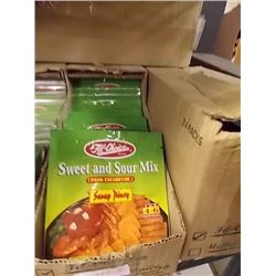 CASE OF SWEET SOUR MIX - CASE CONTAIN 24 X 50 GRAM PACKAGES. . - RETAIL APPROX. $50