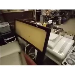 QUEEN HEADBOARD - BROWN