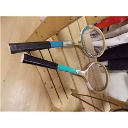 RETRO TENNIS RAQUETS