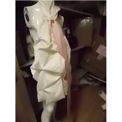 BRIDES MAIDS DRESS - WITHPINK RIBBON