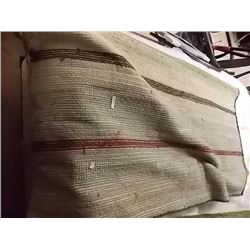 AREA CARPET - CONTEMPORARY STRIPED DESIGN - APPROX. 5 X 7'