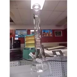 NEW 19" GLASS BIO BONG - SINGLE BUBBLER