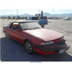 1991 - PONTIAC SUNBIRD