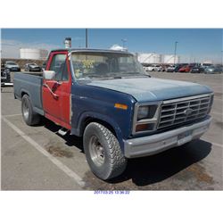 1982 - FORD F100