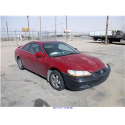 2001 - HONDA ACCORD // PARTS ONLY