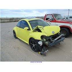 2001 - VOLKSWAGEN NEW BEETLE // PARTS ONLY