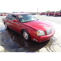 2001 - CADILLAC DEVILLE