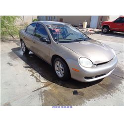 2001 - DODGE NEON