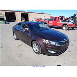 2014 - KIA OPTIMA // RESTORED SALVAGE