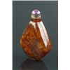 Image 1 : Chinese Old Amber Snuff Bottle