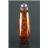Image 2 : Chinese Old Amber Snuff Bottle