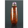 Image 4 : Chinese Old Amber Snuff Bottle