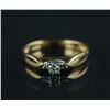 Image 1 : 14K Gold Diamond Ring