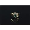 Image 8 : 2 Pc 10K Ring with Diamond & Crystal