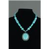 Image 5 : Chinese Turquoise Necklace & Bracelet