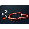 Image 1 : 2 PC Chinese Amber Necklace