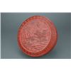 Image 9 : Chinese Red Lacquer Round Box