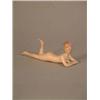 Image 1 : A Continental bisque figure of a bathing belle 5.25in....