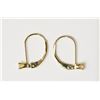 Image 2 : #14-14KT YELLOW GOLD DIAMOND EARRINGS