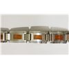 Image 2 : #25-STAINLESS STEEL WOOD INLAY BRACELET