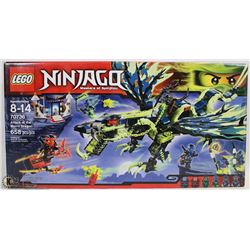 NEW LEGO NINJAGO 658PC ATTACK OF THE MORRO DRAGON