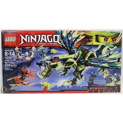 NEW LEGO NINJAGO 658PC ATTACK OF THE MORRO DRAGON