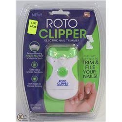 NEW ROTOCLIPPER ELECTRIC NAIL TRIMMER