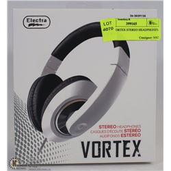NEW VORTEX STEREO HEADPHONES WHITE