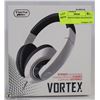 Image 1 : NEW VORTEX STEREO HEADPHONES WHITE