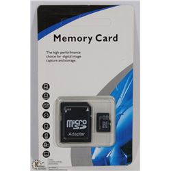 NEW 32GB MICRO SD CARD WITH ADAPTOR