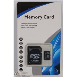 NEW 32GB MICRO SD CARD WITH ADAPTOR