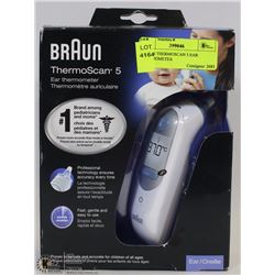 BRAUN THERMOSCAN 5 EAR THERMOMETER