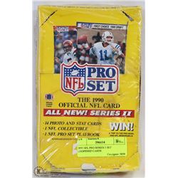 1990 NFL PRO SERIES 1 SET UNOPENED CARDS