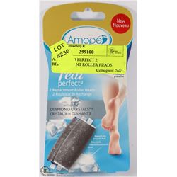 AMOPE PEDI PERFECT 2 REPLACEMENT ROLLER HEADS