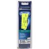 Image 1 : ORAL B REPLACEMENT BRUSH HEADS DUAL CLEAN