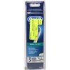 Image 1 : ORAL B REPLACEMENT BRUSH HEADS DUAL CLEAN