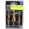 Image 1 : MAXIMUM STEP DRILL BITS 3PCS