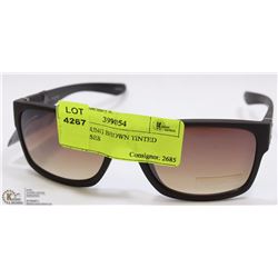 ALFRED SUNG BROWN TINTED SUNGLASSES